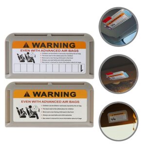 Estuche visera organizador de automóviles 4 piezas portatarjetas administrador de interiores automotriz-