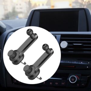 Soporte para teléfono automotriz 2 piezas accesorios móviles soporte para automóvil ventilación de aire-