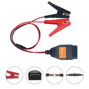 Clip de cocodrilo de carga automotriz duradero para rayos - Uso eficiente de la batería-