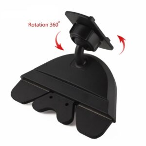 Soporte de teléfono automotriz soporte móvil para automóvil rotación de 360 grados-