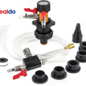 Coolant System Refill Kit, Automotive Vacuum Fill Coolant Tool Set with Pressure