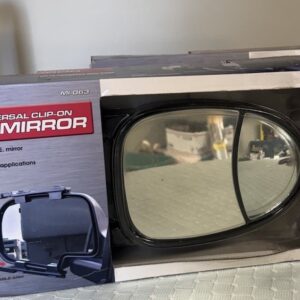 Juego de 2 espejos retrovisores de remolque con clip de alta resistencia de ajuste universal NUEVO-