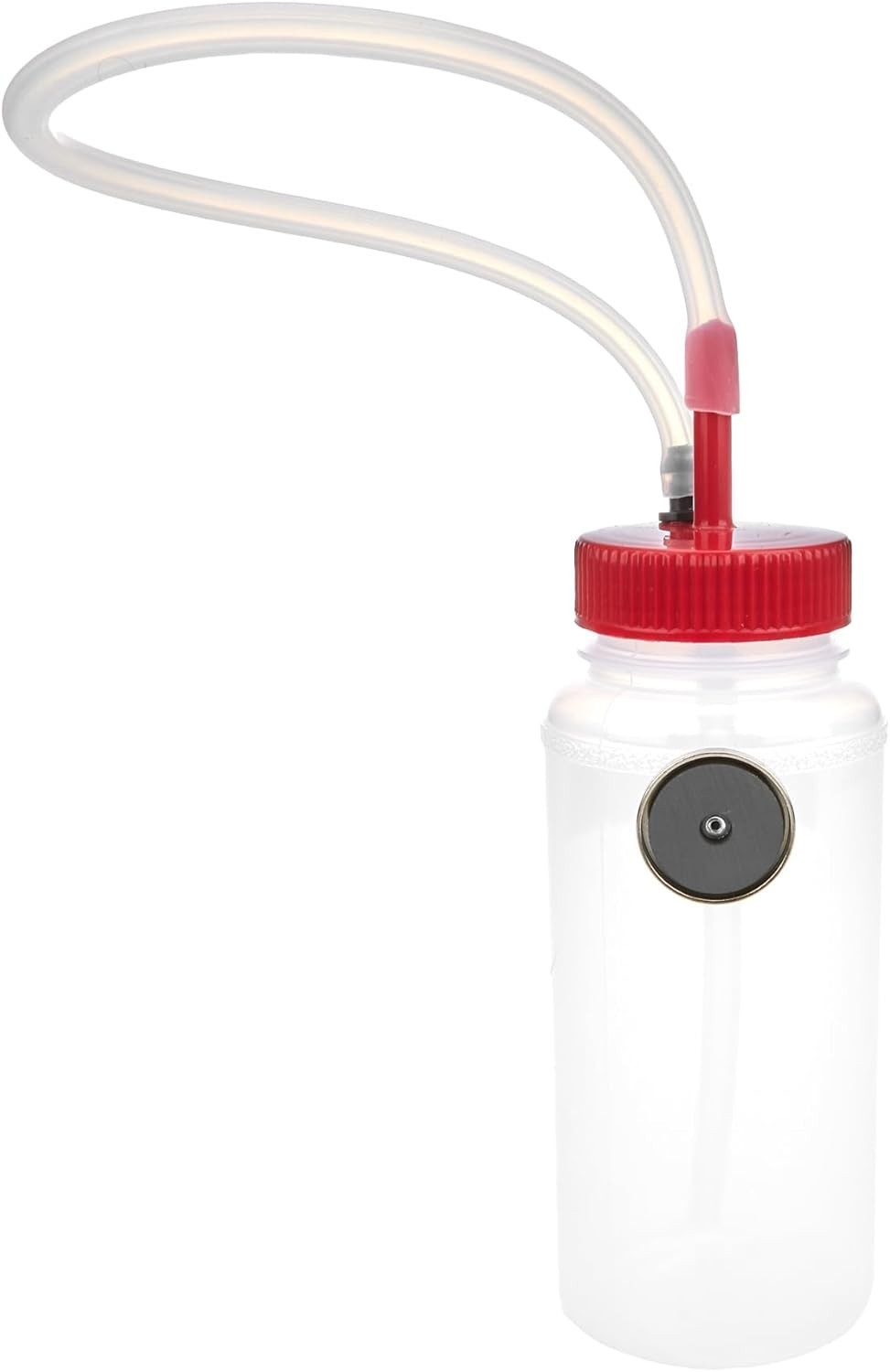 Compact 16oz Brake Bleeder Bottle with Magnetic Holder & Air Prevention Valve - Image 3