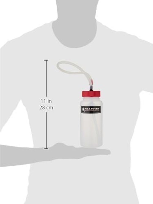 Compact 16oz Brake Bleeder Bottle with Magnetic Holder & Air Prevention Valve - Image 4