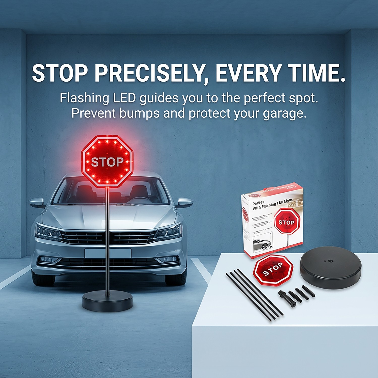 Flashing LED Light Parking Safety Sensor - Image 4