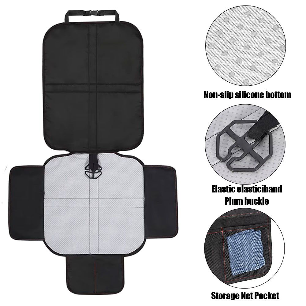 Funda de asiento automotriz para niños bebés Cojín Protector antideslizante Almohadillas universales- - Image 5