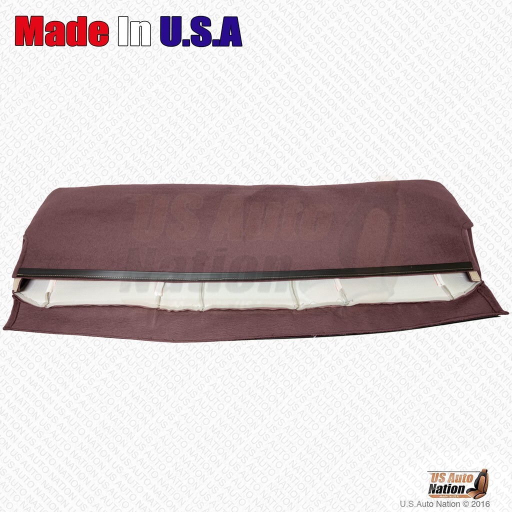 GMC Sierra Classic 2000 banco trasero inferior y superior cubierta de cuero genuino rojo rubí- - Image 5