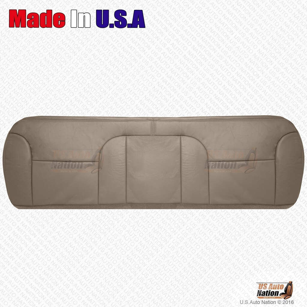 GMC Sierra Classic 2000 banco trasero inferior cuero cubierta de asiento tostado medio neutro-