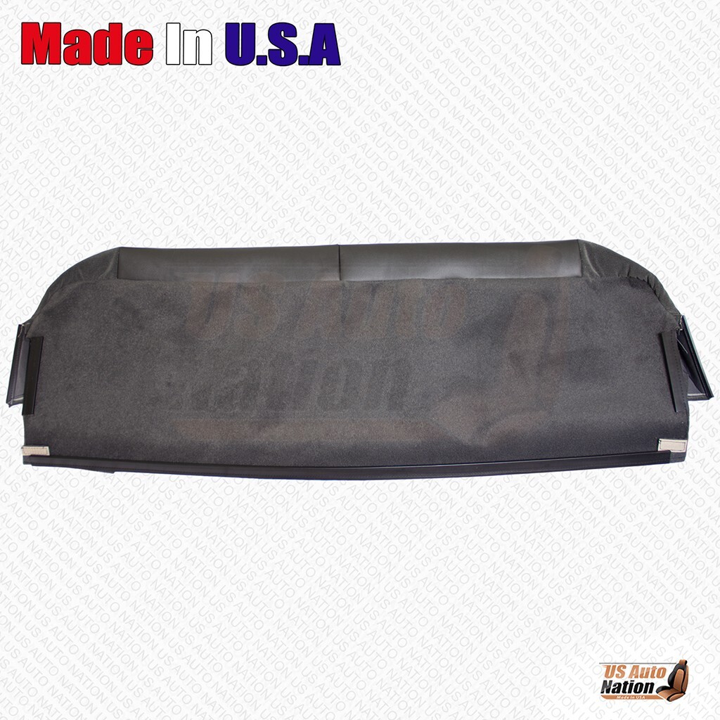 2007 For Chevy Silverado Classic Cloth Rear Bench Bottom Seat Cover Dark Gray - Image 5