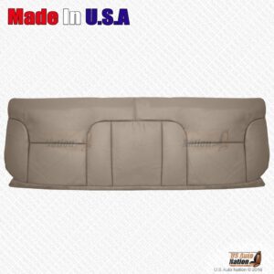 GMC Sierra 2500 3500 2000 clásico banco trasero cubierta de cuero tostado neutro mediano-