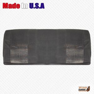 2007 For Chevy Silverado Classic Cloth Rear Bench Top Seat Cover Very Dark Gray