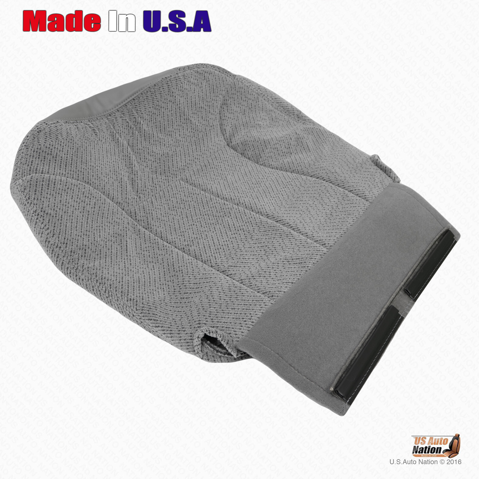 Chevy Silverado Classic 2000 cubierta de asiento inferior de tela para pasajero gris Peter "13D"- - Image 3
