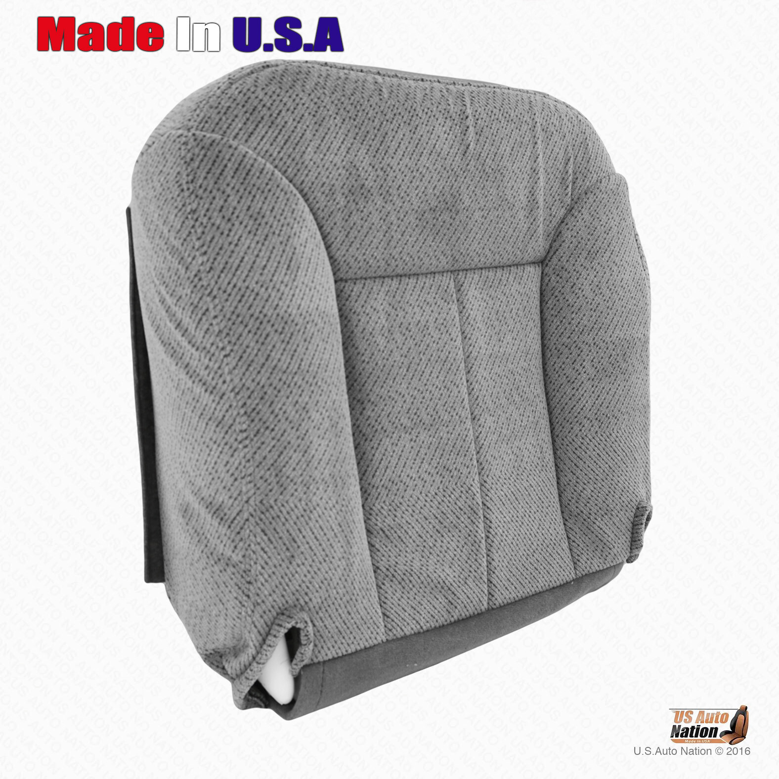 Chevy Silverado Classic 2000 cubierta de asiento inferior de tela para pasajero gris Peter "13D"- - Image 4