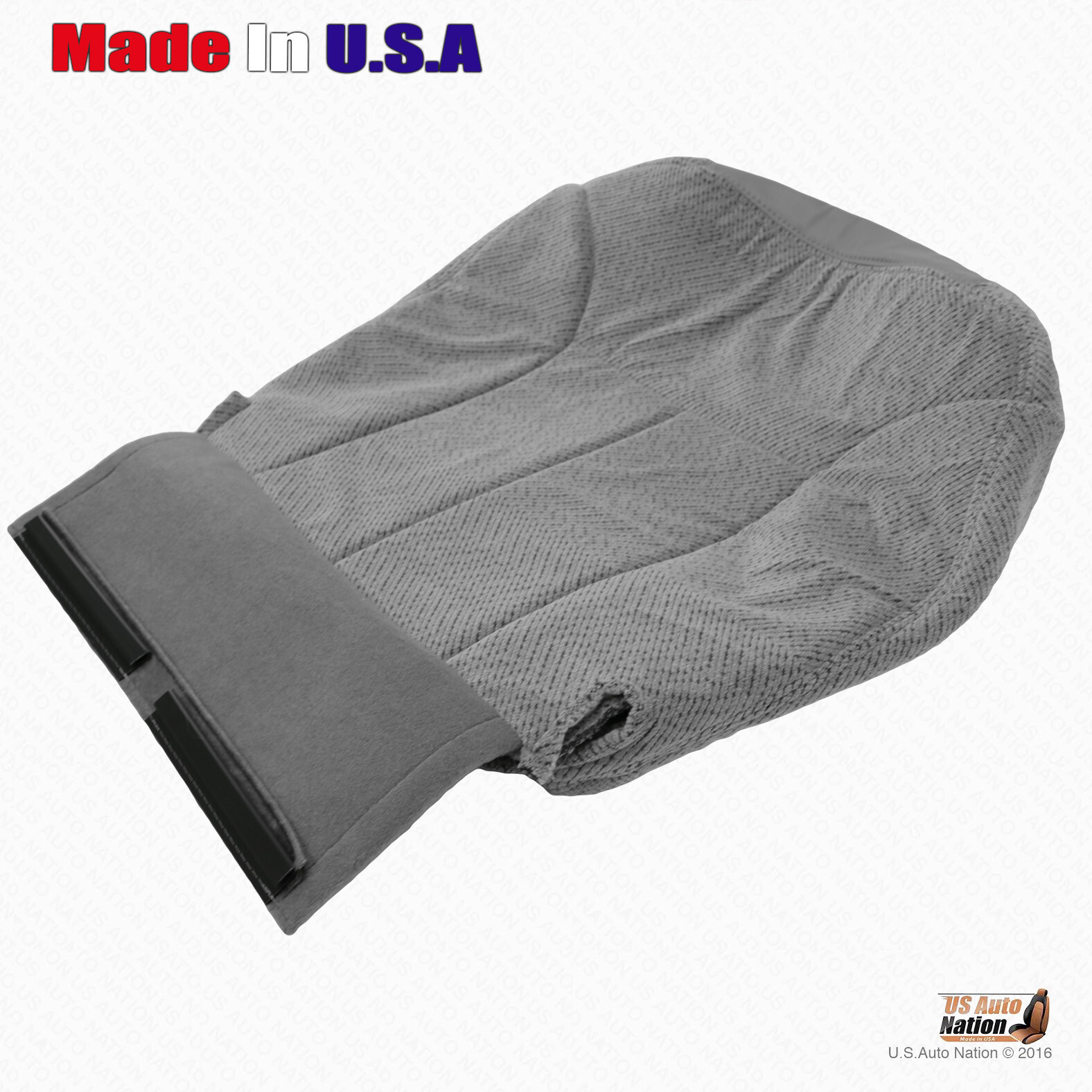 Chevy Silverado Classic 2000 cubierta de asiento inferior de tela para pasajero gris Peter "13D"- - Image 5