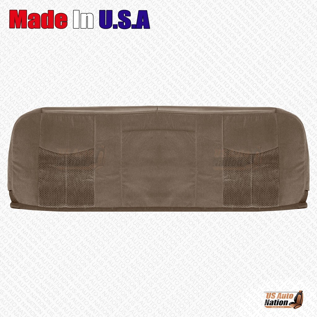2003-2007 For Chevy Silverado Classic Cloth Rear Bench Bottom Seat Cover Med Tan