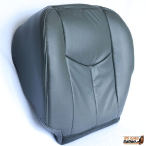 GMC Sierra Classic 2007 - cubierta de asiento inferior del lado del conductor delantero gris oscuro-