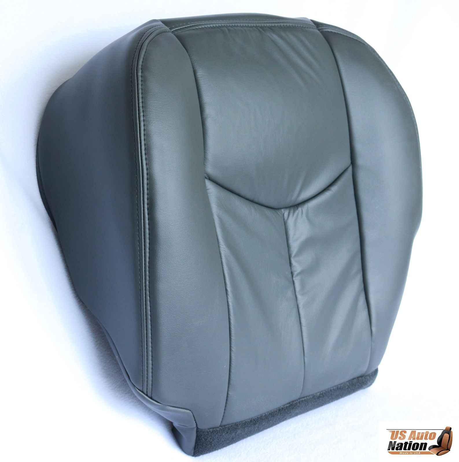 GMC Sierra Classic 2007 - cubierta de asiento inferior del lado del conductor delantero gris oscuro-