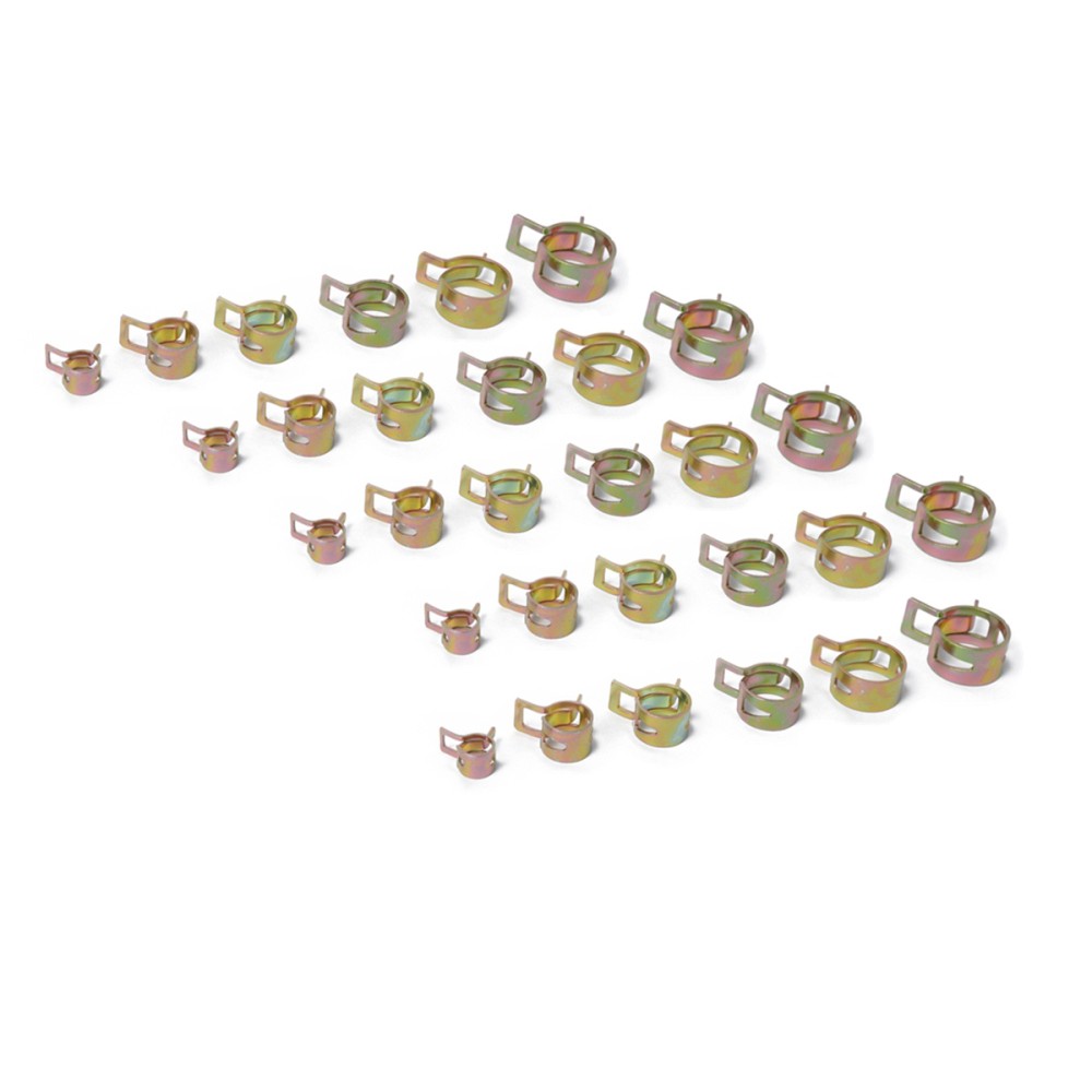 60 in 1 Hose Clamps Air Clips Clamps for Plumbing Automotive Mechanical