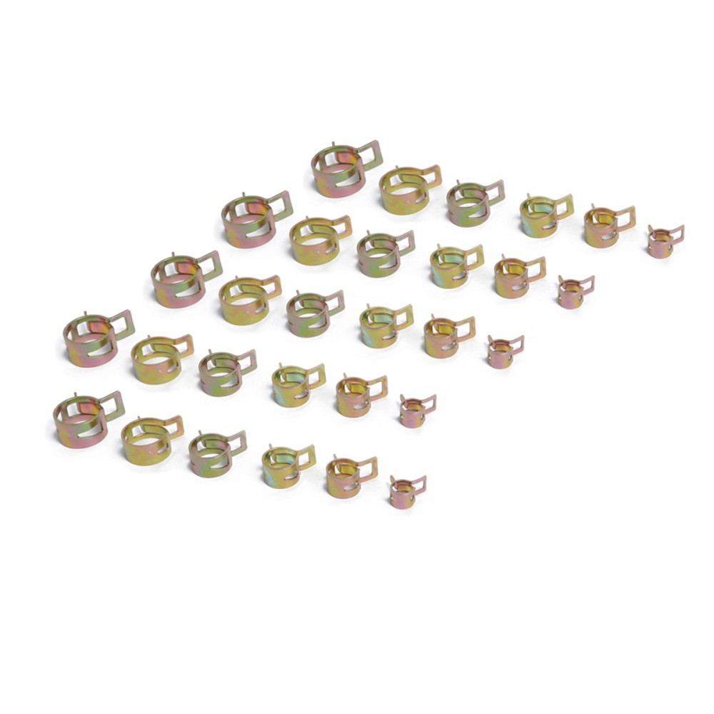 60 in 1 Hose Clamps Air Clips Clamps for Plumbing Automotive Mechanical - Image 3