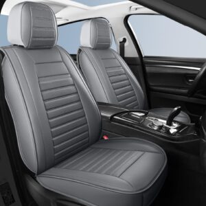 Fundas de asiento de coche, rayas horizontales impermeables fundas de asiento automotriz, universales...-