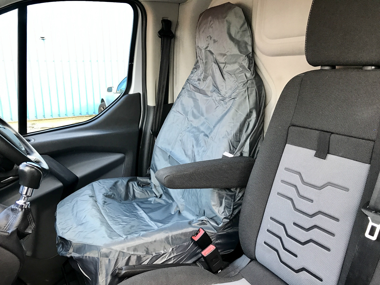 Furgoneta 4x4 cubierta de asiento individual - resistente 100% impermeable - gris- - Image 2