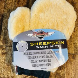 Nuevo Guante Eurow Detailer’s Preference Piel de Oveja Lana Lavado de Coches (T)-