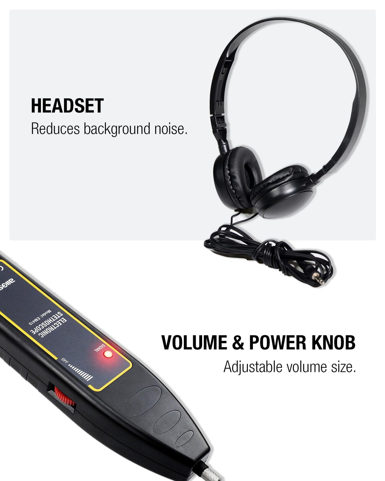 ALLOSUN Automotive Electronic Mechanics Stethoscope Electronic EAR Diagnostic... - Image 5