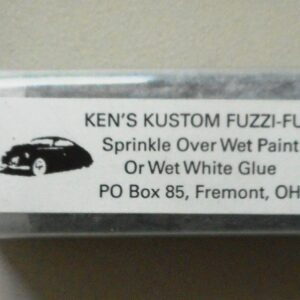 SILVER FUZZI-FUR FOR DICE ETC 1:24 1:25 KEN'S KUSTOM CAR MODEL ACCESSORY 101