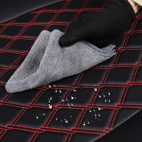 Par de fundas de asiento delanteras Colorado doble cabina Colorado 2015-2022/negro y rojo- - Image 4