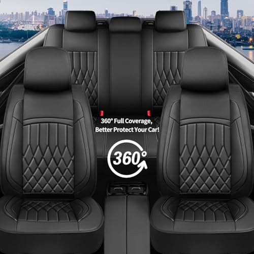 Juego completo de fundas de asiento de coche compatibles para CX-5 Mazda CX-5 2013-2025-Negro-02- - Image 5