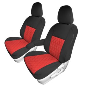 Fundas de asiento de coche FH Group Custom Fit hechas específicamente para Toyota 2011-2020-