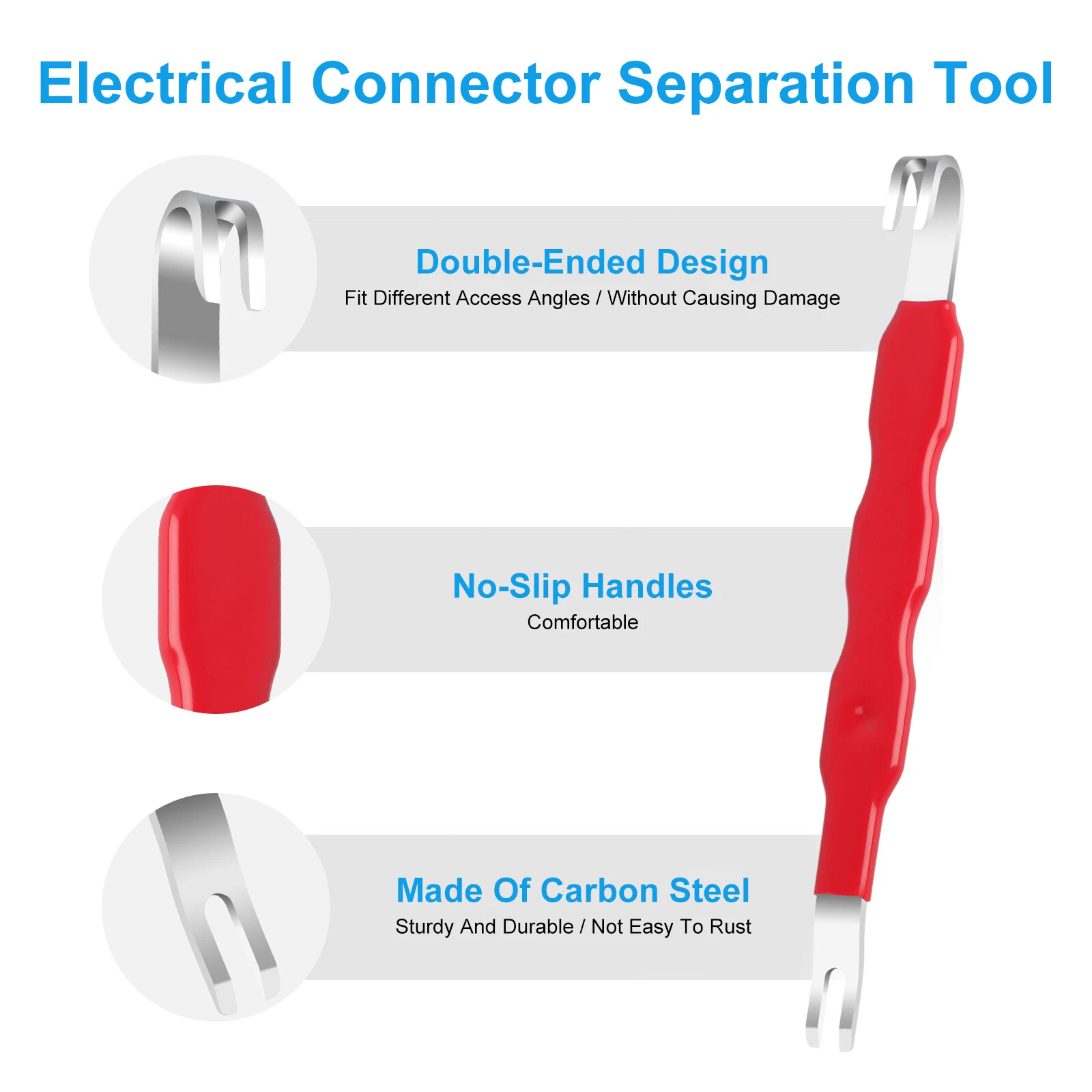 2PCS Electrical Disconnect Plier Connector Separator Removal Tool Kit Automotive - Image 4