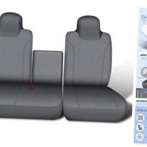 Cubierta de asiento delantera personalizada para Isuzu NPR 2006-2025, canastilla automotriz premium -