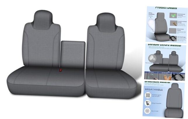 Cubierta de asiento delantera personalizada para Isuzu NPR 2006-2025, canastilla automotriz premium -