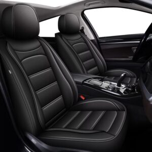 Fundas de asiento de auto aptas para Ford Ranger 2019-2025 2026 (no aptas para Raptor): juego completo-