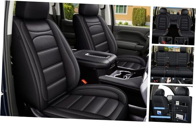 Fundas de asiento personalizadas para GMC Yukon 7 asientos: 2021-2025 impermeables imitación -