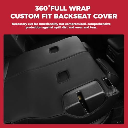 Fundas de asiento para Toyota RAV4 - Custom Fit RAV4 2019-2025 (no para híbrido) negras- - Image 3