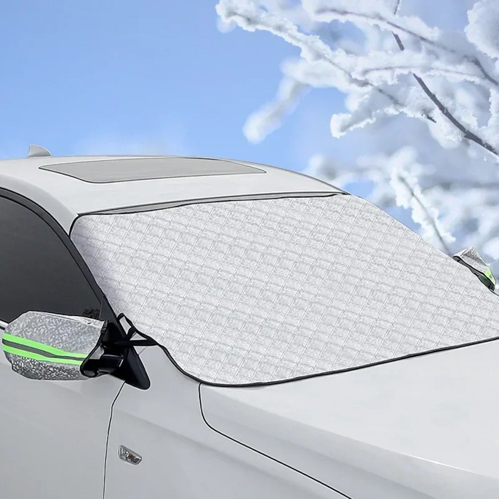 Cubierta protectora universal para parabrisas delantero automotriz de invierno-