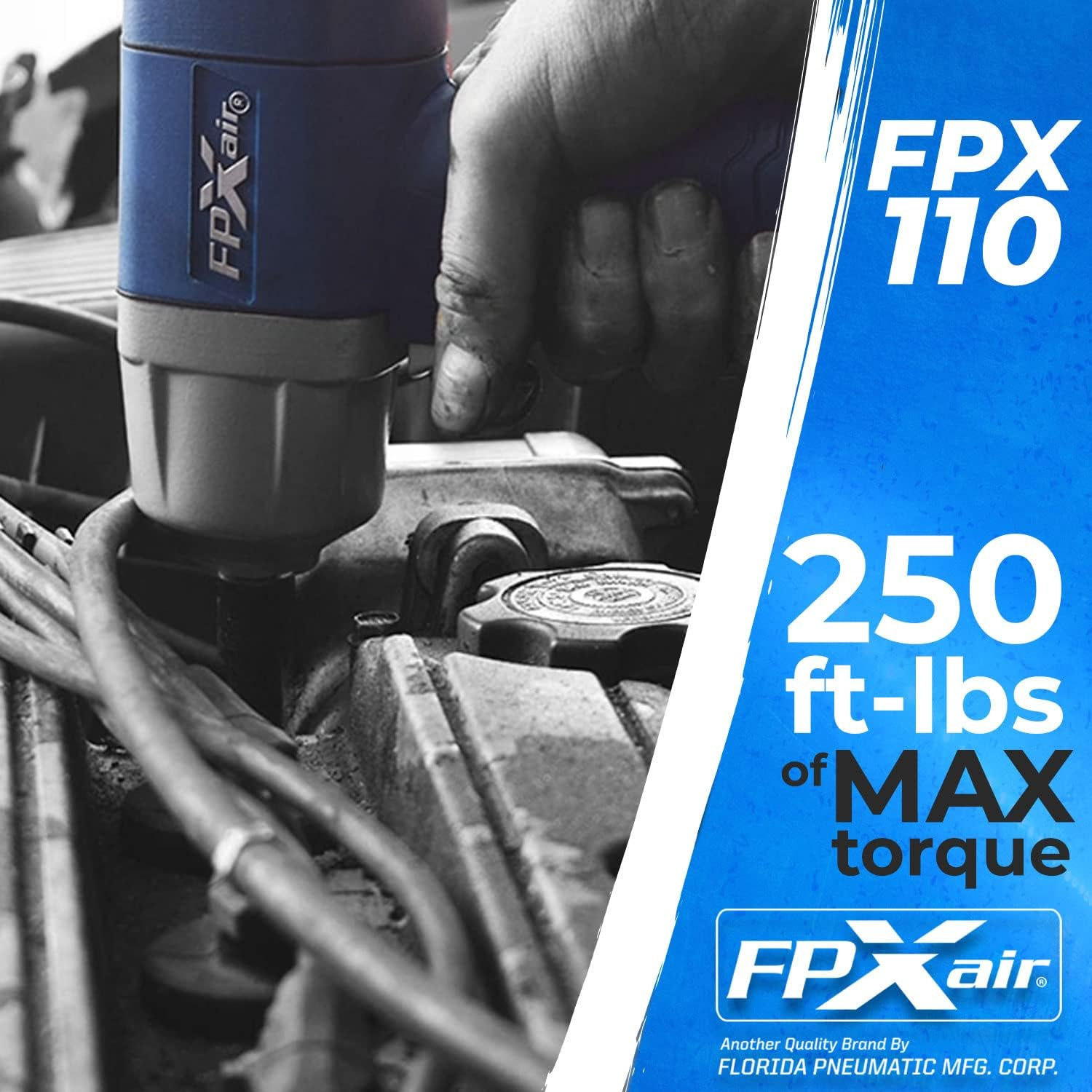 Composite Impact Wrench: FPX-110, Automotive Power Tools for Mechanics, Garage A - Image 4