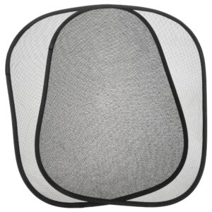 2 Piezas Parasol Ventana Automotriz Pantalla para Parabrisas Trasero Coche-