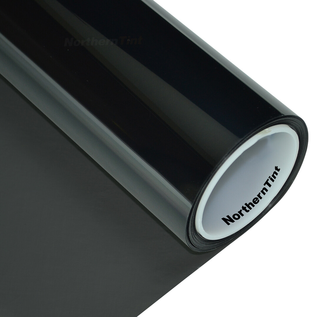 Rollo de tinte de ventana de nanocarbono de 10 pulgadas x 10 pies 20 VLT - Película automotriz premium de 2 capas-