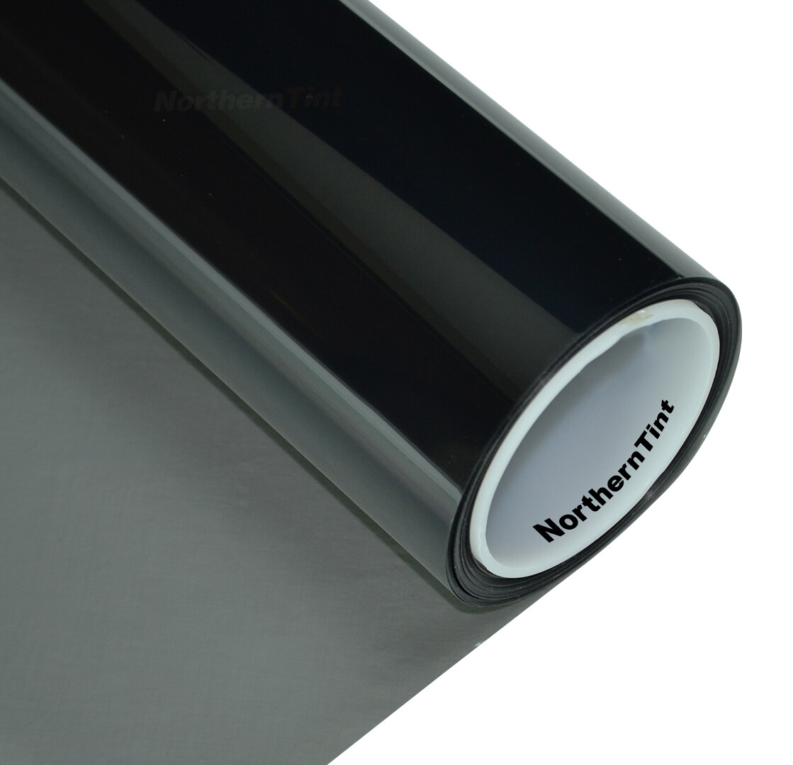 Rollo de tinte de ventana de nano carbono de 40 pulgadas x 25 pies 35 VLT - Película automotriz premium de 2 capas-