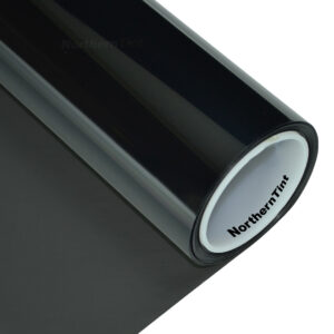 Rollo de tinte de ventana de nanocarbono de 24 pulgadas x 100 pies 20 VLT - Película automotriz premium de 2 capas-