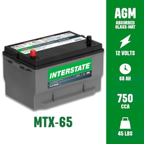 Batería Automotriz 12V 68Ah (Grupo Tamaño 65) 750CCA SLI AGM Grupo Tamaño 65 (MTX)- - Image 5
