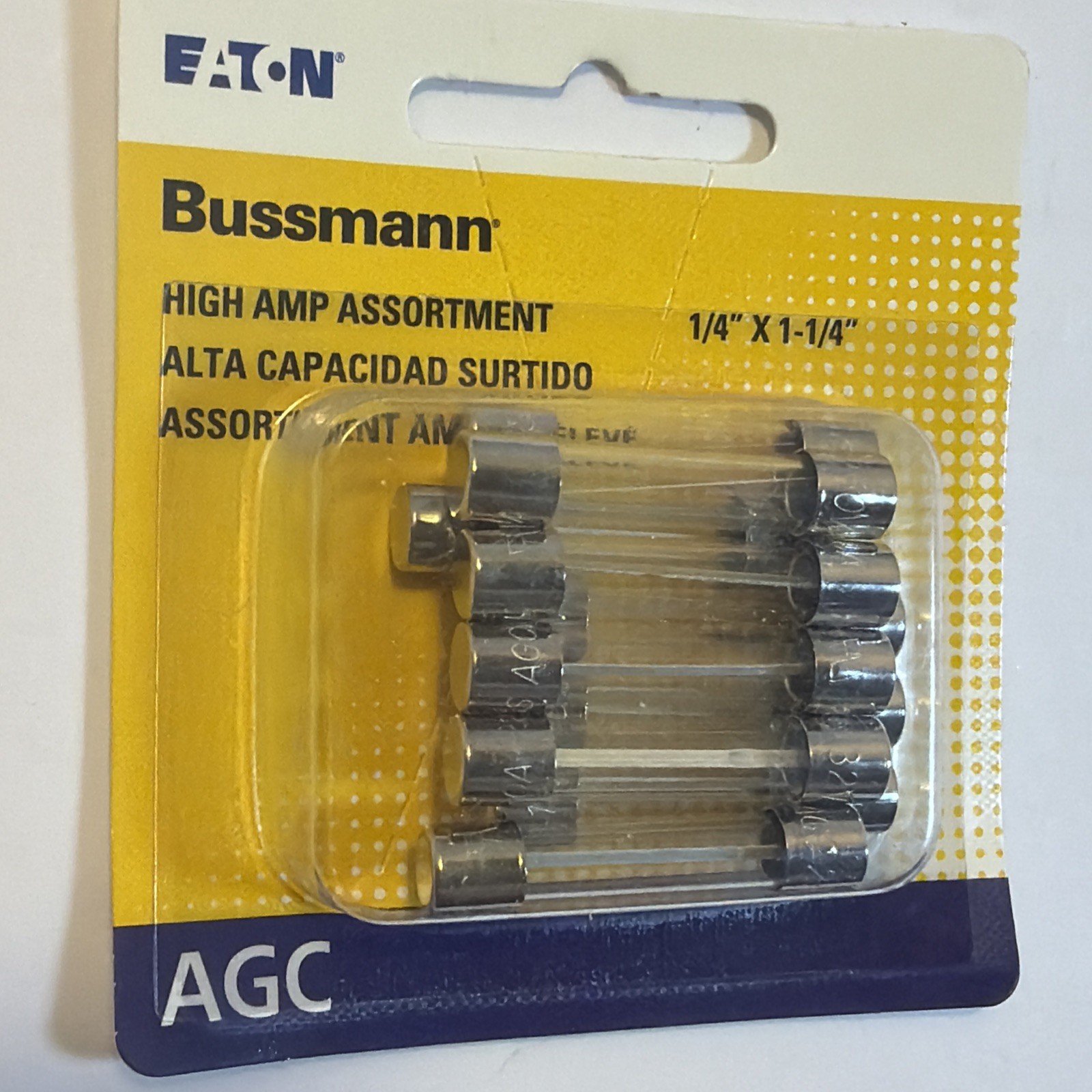 Surtido de fusibles de alto amplificador Bussmann (BP/AGC-AH10-RP) Eaton - Nuevo en caja- - Image 3