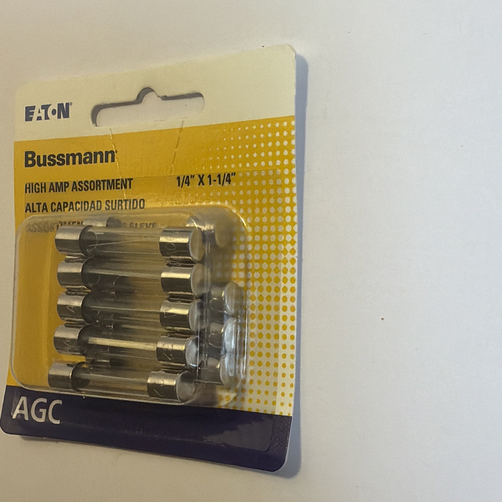 Surtido de fusibles de alto amplificador Bussmann (BP/AGC-AH10-RP) Eaton - Nuevo en caja- - Image 4