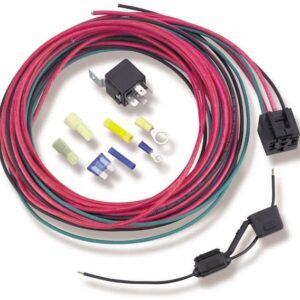 Kit Relé Bomba Combustible Universal Holley 12V, 30 Amp Motor Automotriz Eléctrico-