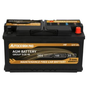 Batería Platinum AGM Grupo BCI Tamaño 49 160RC 900CCA H8 Batería Automotriz Coche-