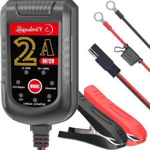Cargador de goteo de batería automático 6V 12V-