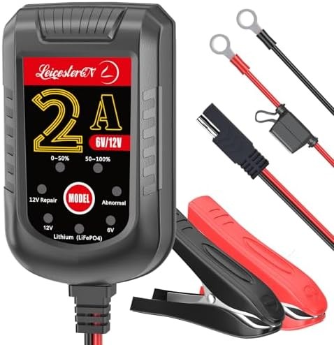 Cargador de goteo de batería automático 6V 12V- - Image 2